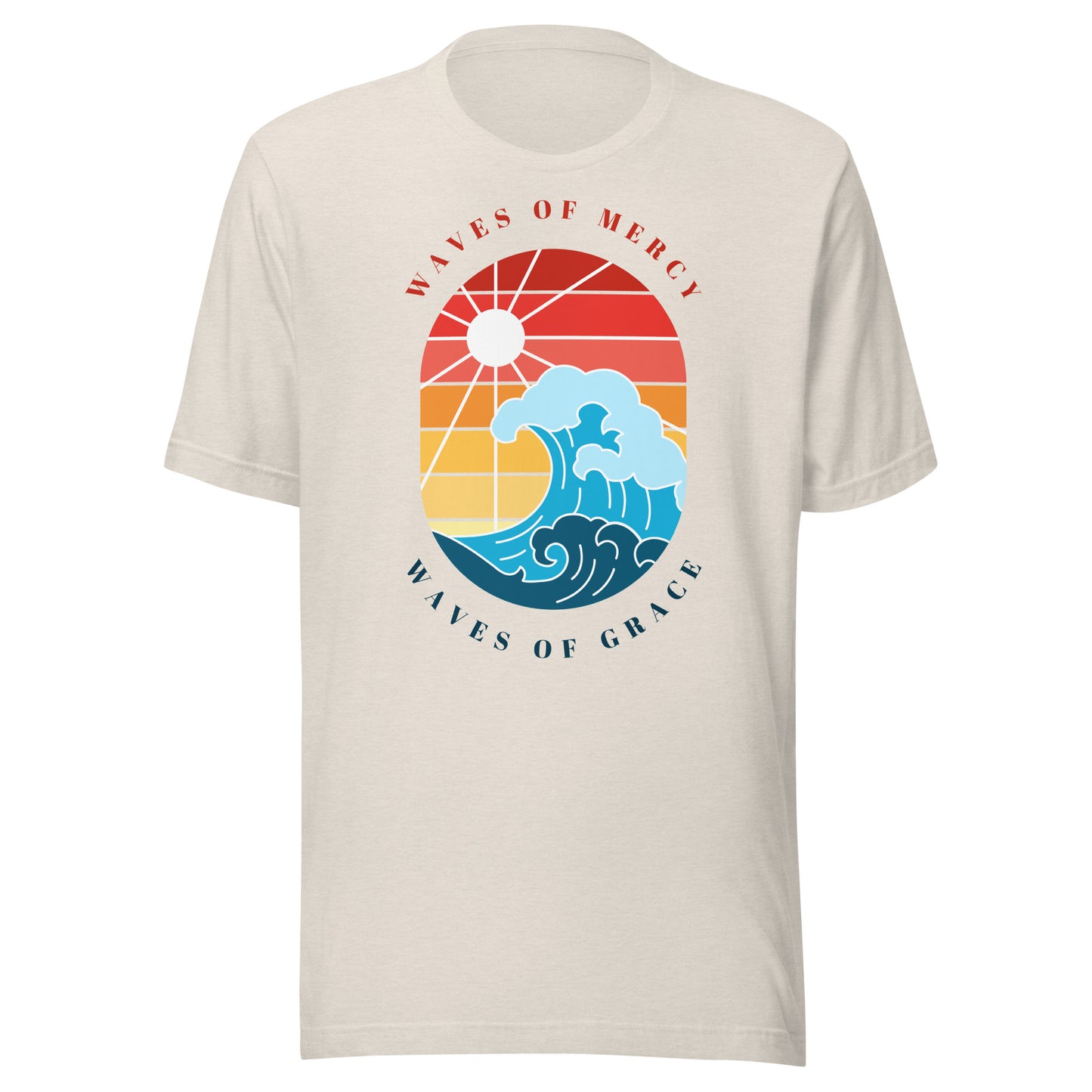 Waves of Mercy & Grace Unisex t-shirt