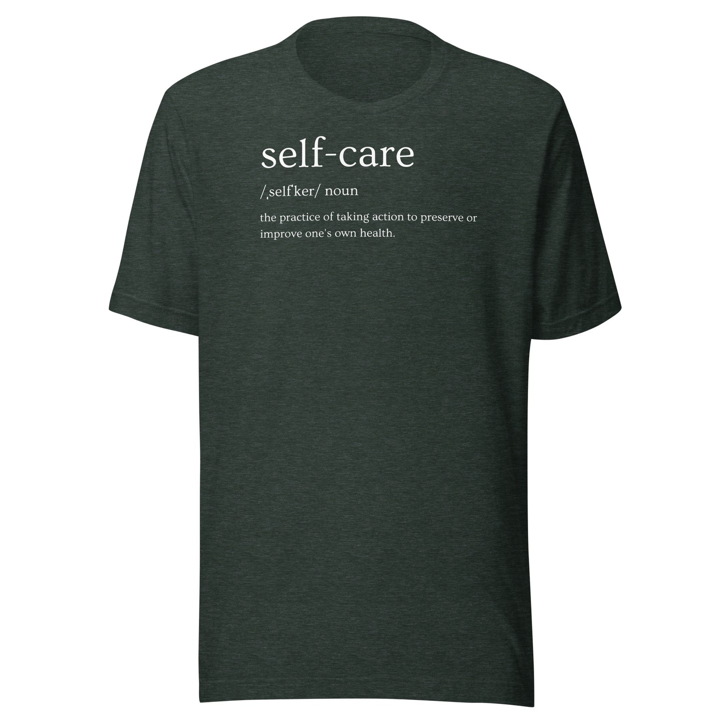 Self-Care Unisex t-shirt