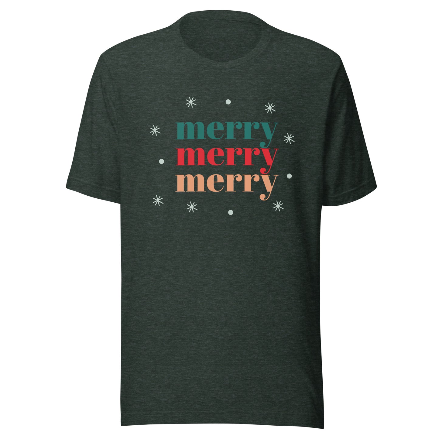 Merry Merry Merry Unisex t-shirt