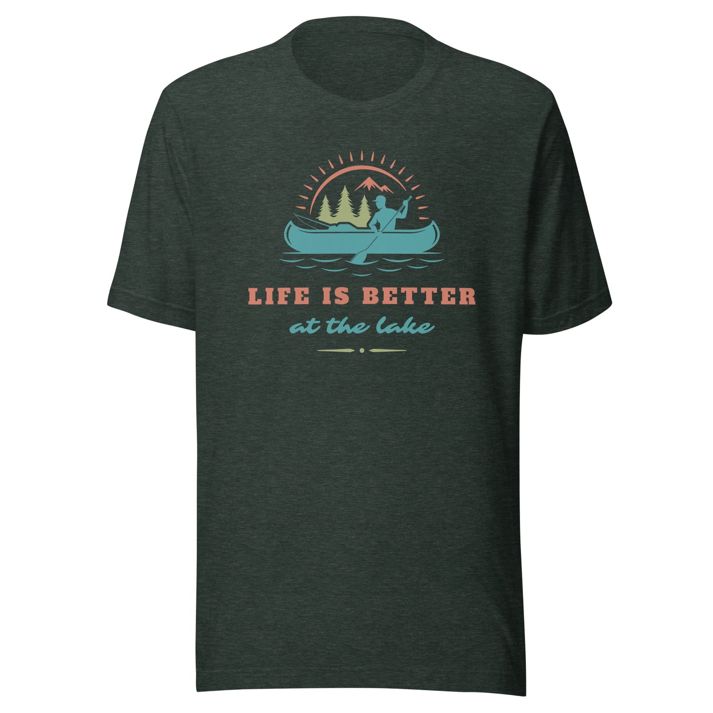 Life is Better at the Lake Unisex t-shirt