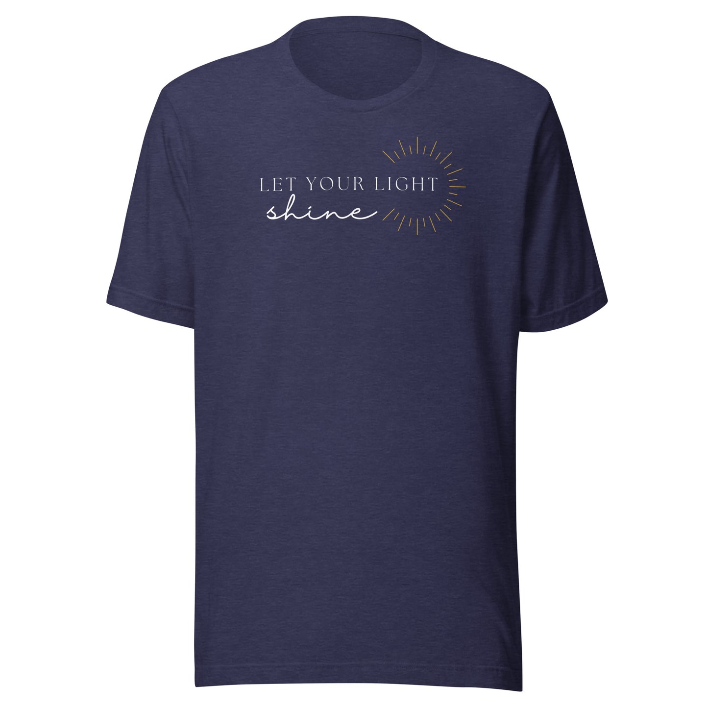 Let Your Light Shine Unisex t-shirt