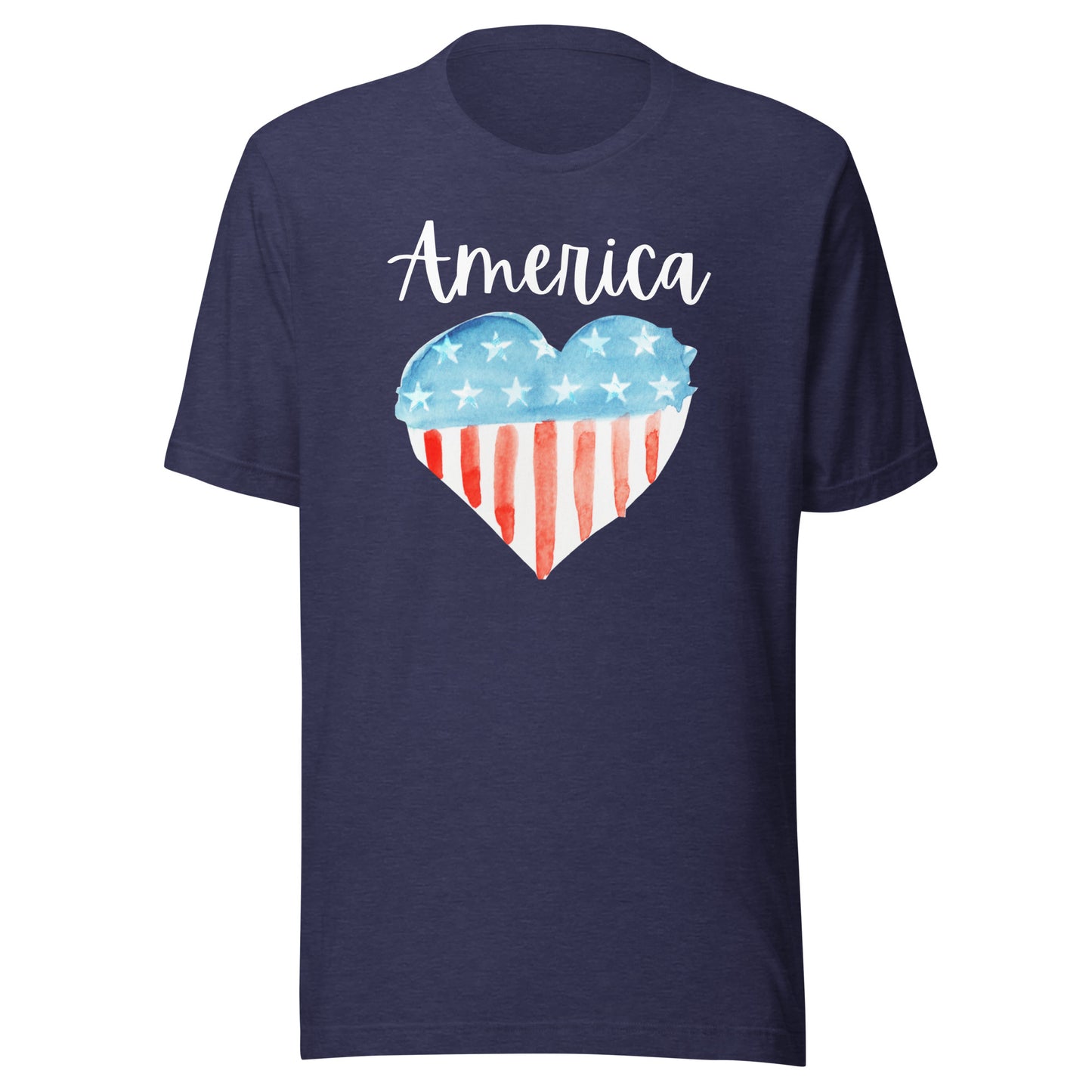 America Heart Unisex t-shirt