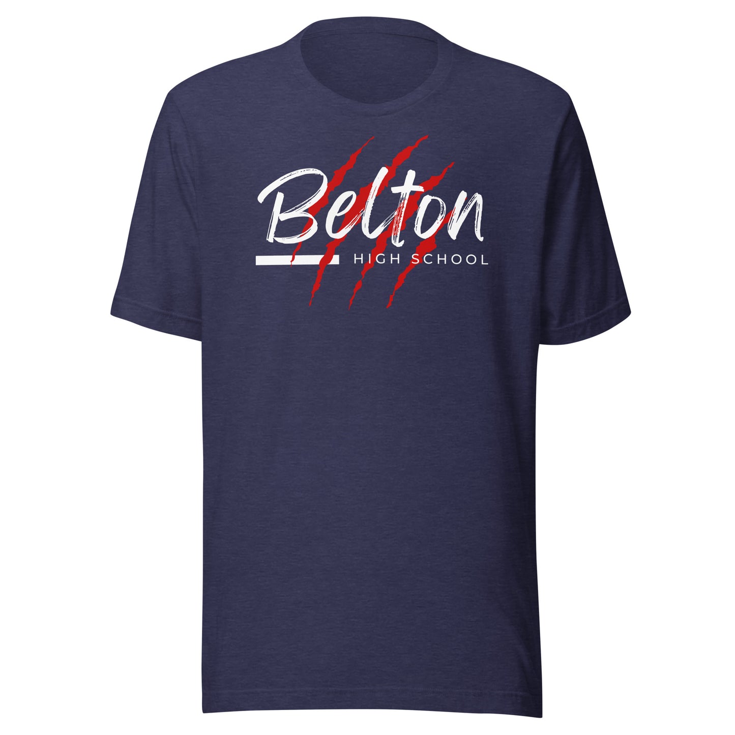 Belton HS Tiger Stripes Unisex t-shirt