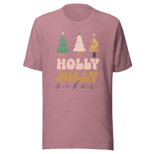 Holly Jolly Vibes Unisex t-shirt