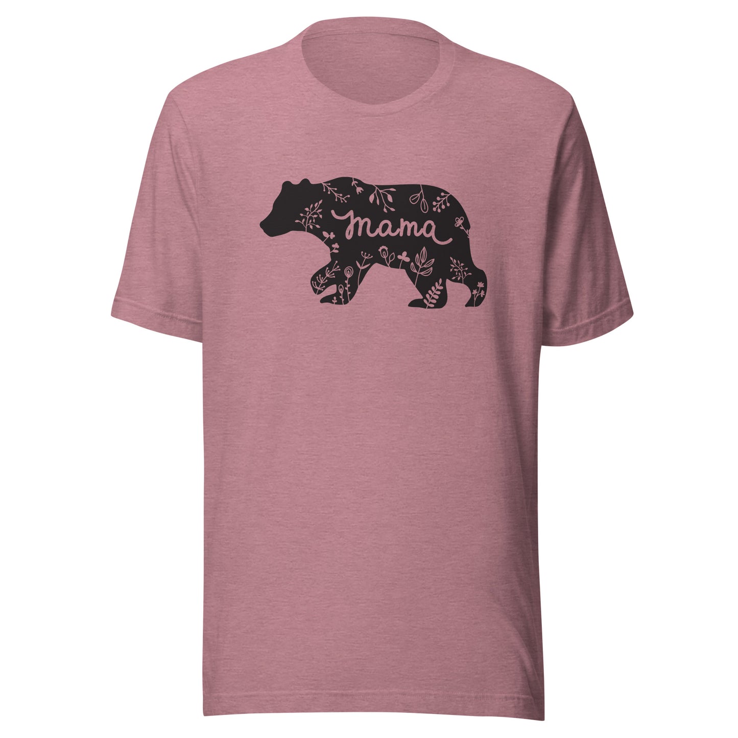 Mama Floral Bear Unisex t-shirt