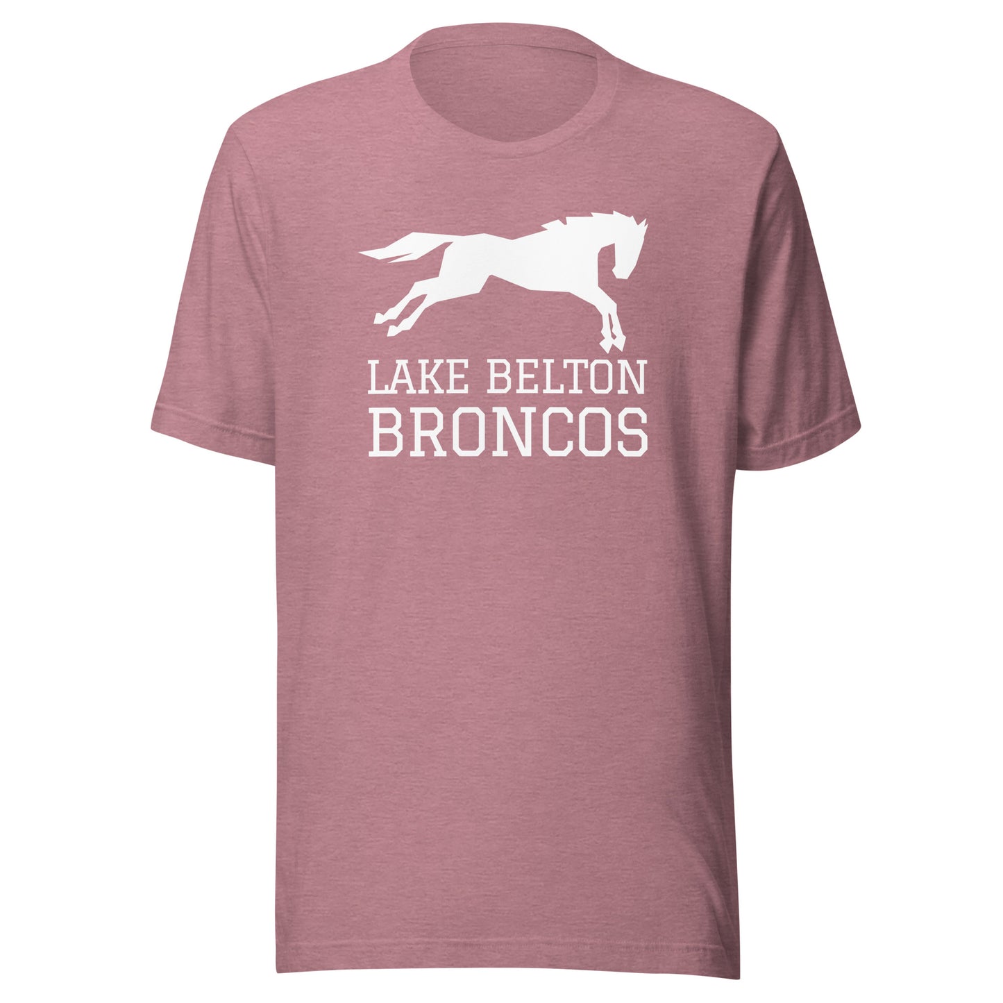 Running Bronco Lake Belton Unisex t-shirt