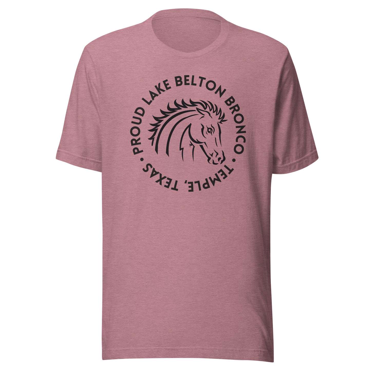 Proud Lake Belton Bronco Unisex t-shirt