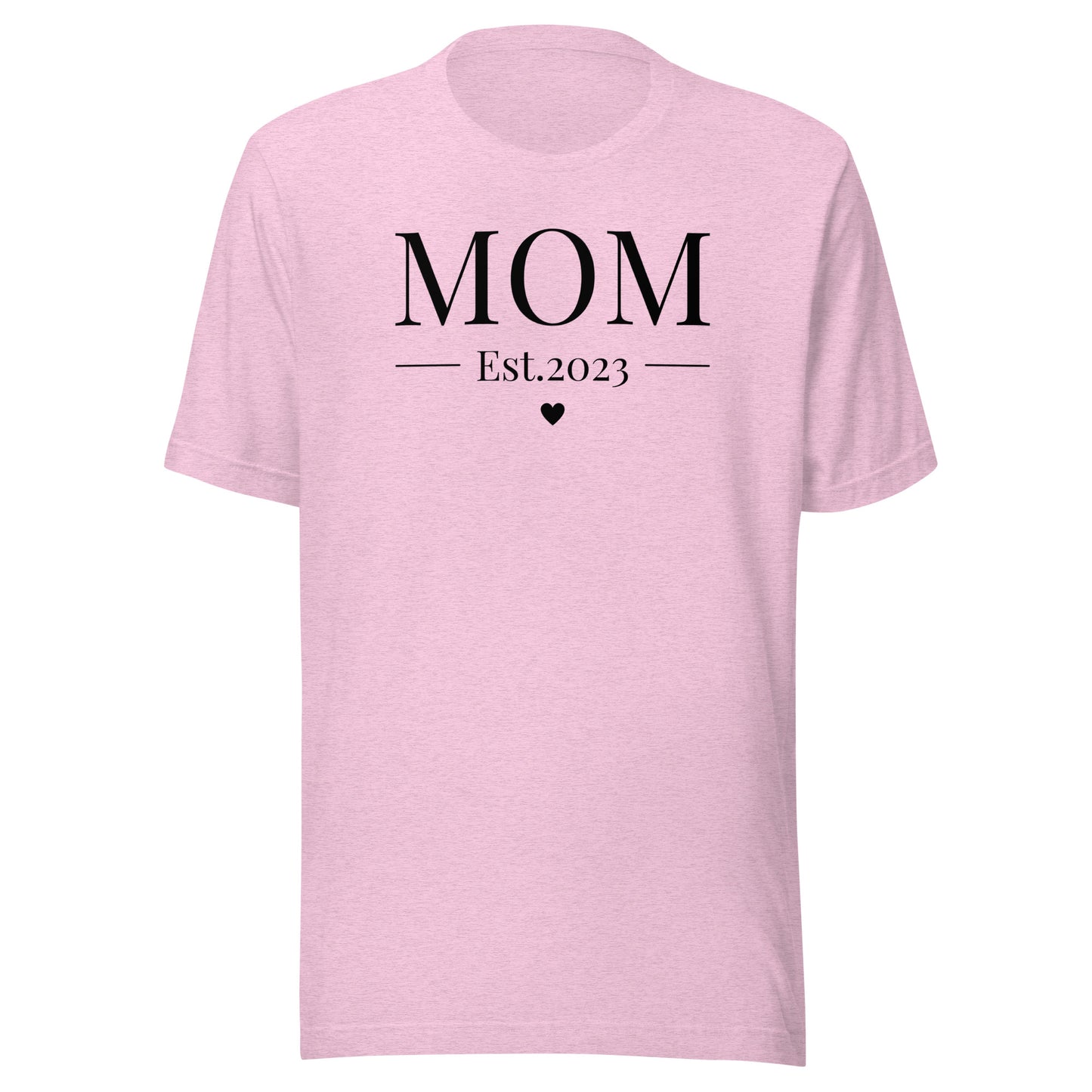 Mom Est. 2023 Unisex t-shirt