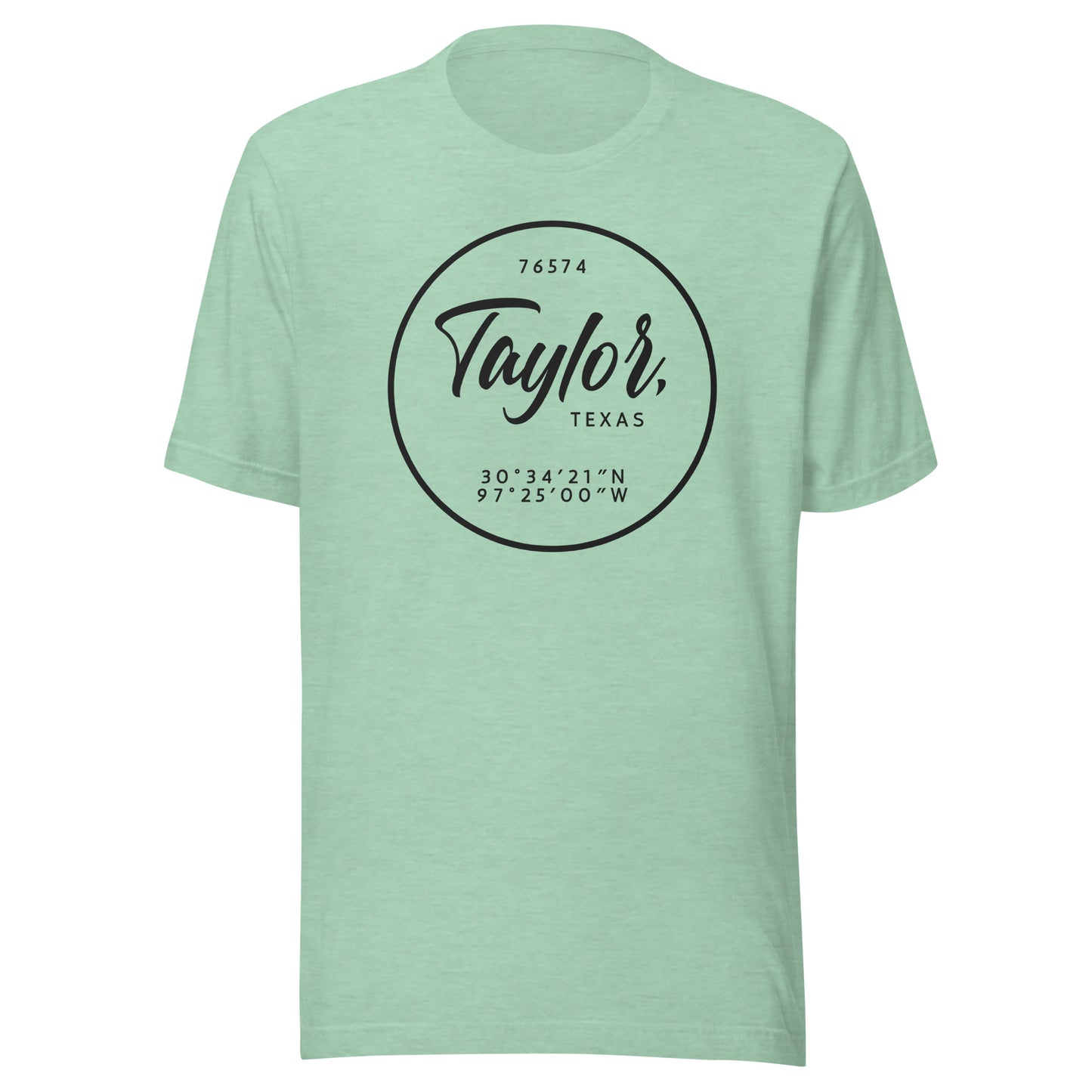 Taylor Coordinates Unisex t-shirt