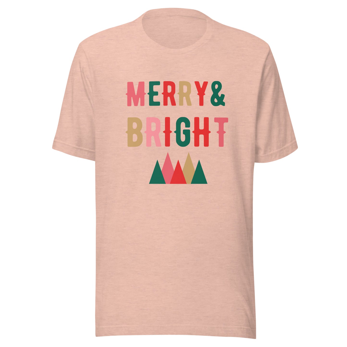 Merry and Bright Unisex t-shirt