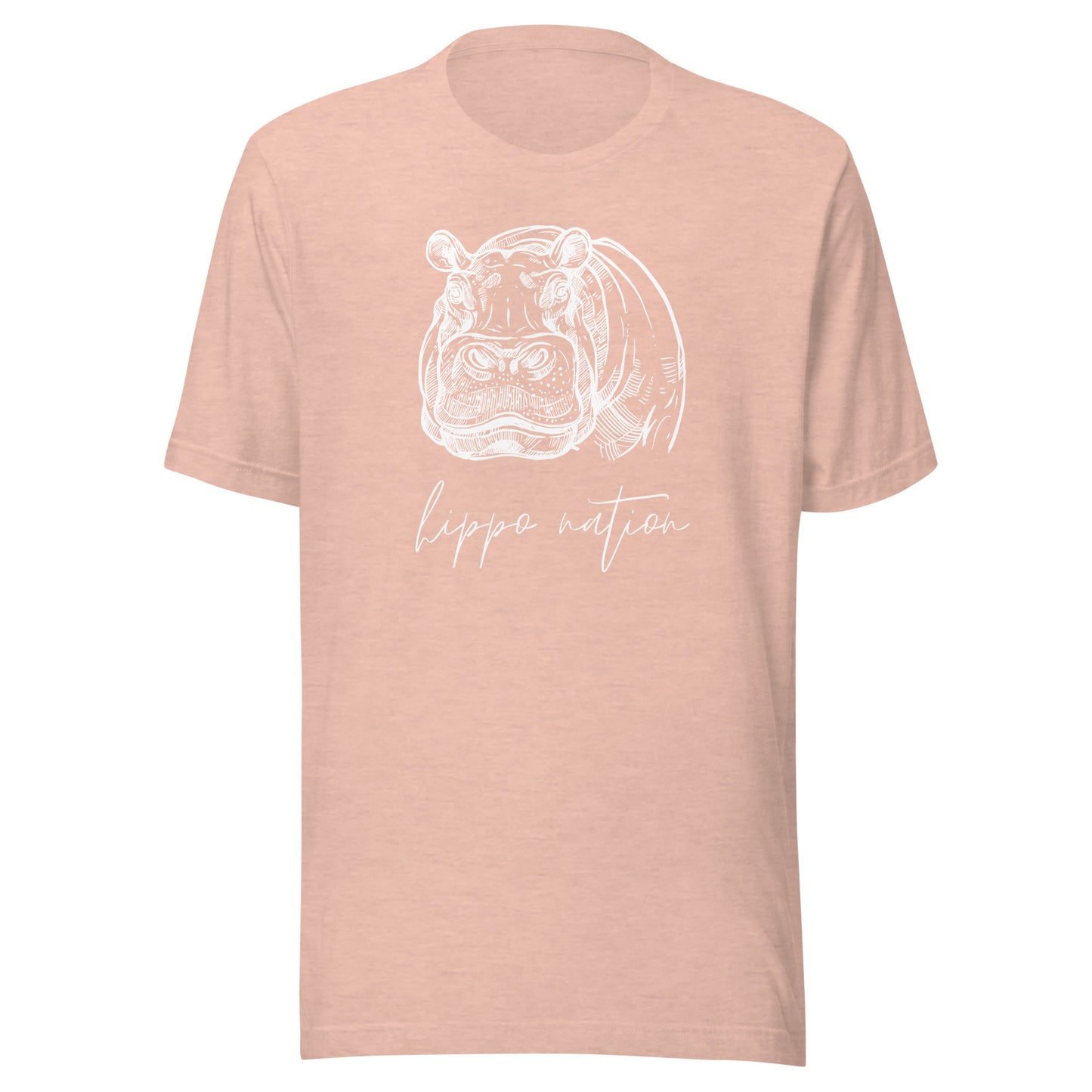 Hippo Nation Unisex t-shirt