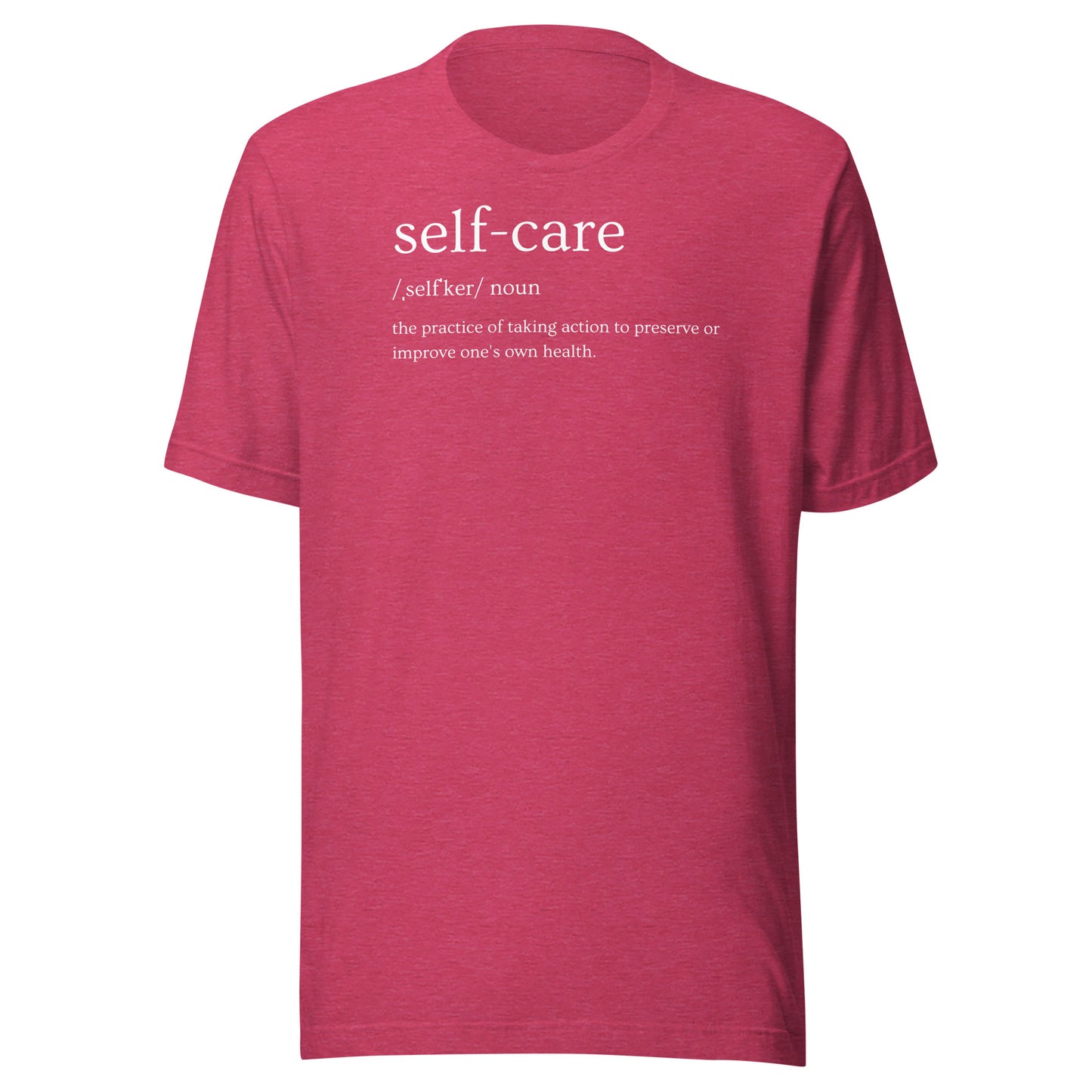 Self-Care Unisex t-shirt