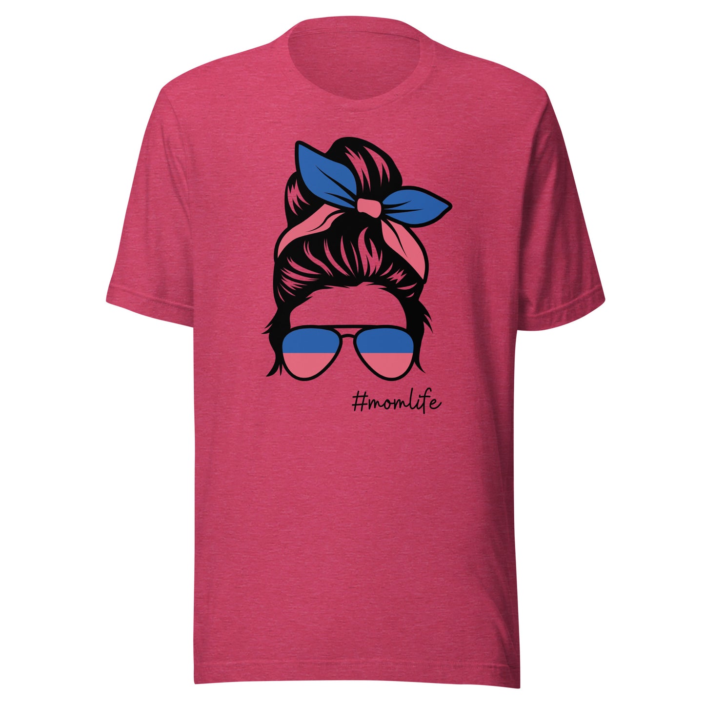 Mom Life Bun Unisex t-shirt