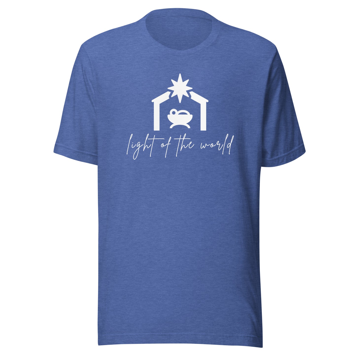 Light of the World Manger Unisex t-shirt