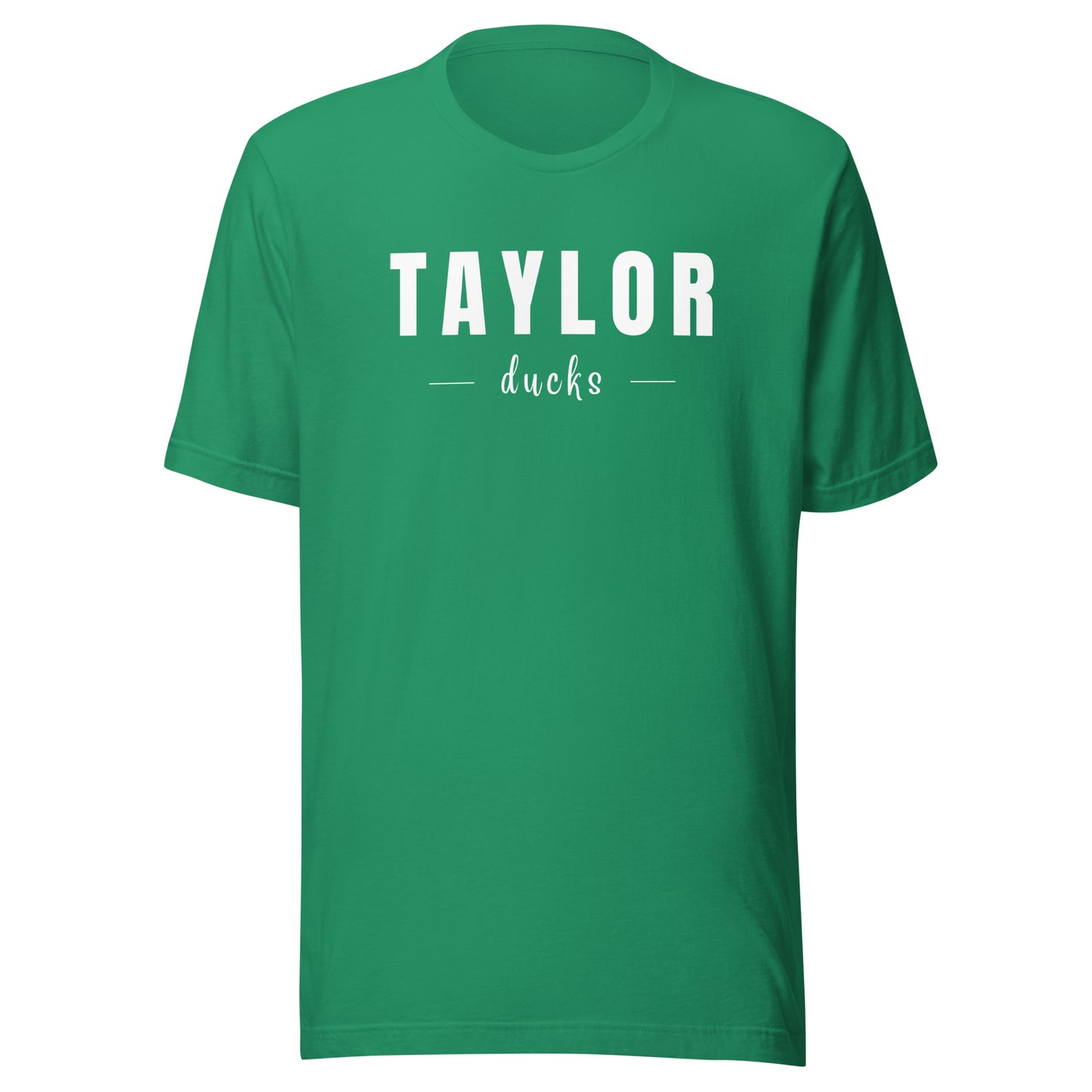 Taylor Ducks Script Unisex t-shirt