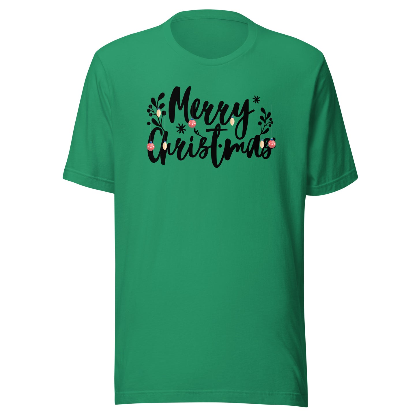 Merry Christmas Ornaments Unisex t-shirt