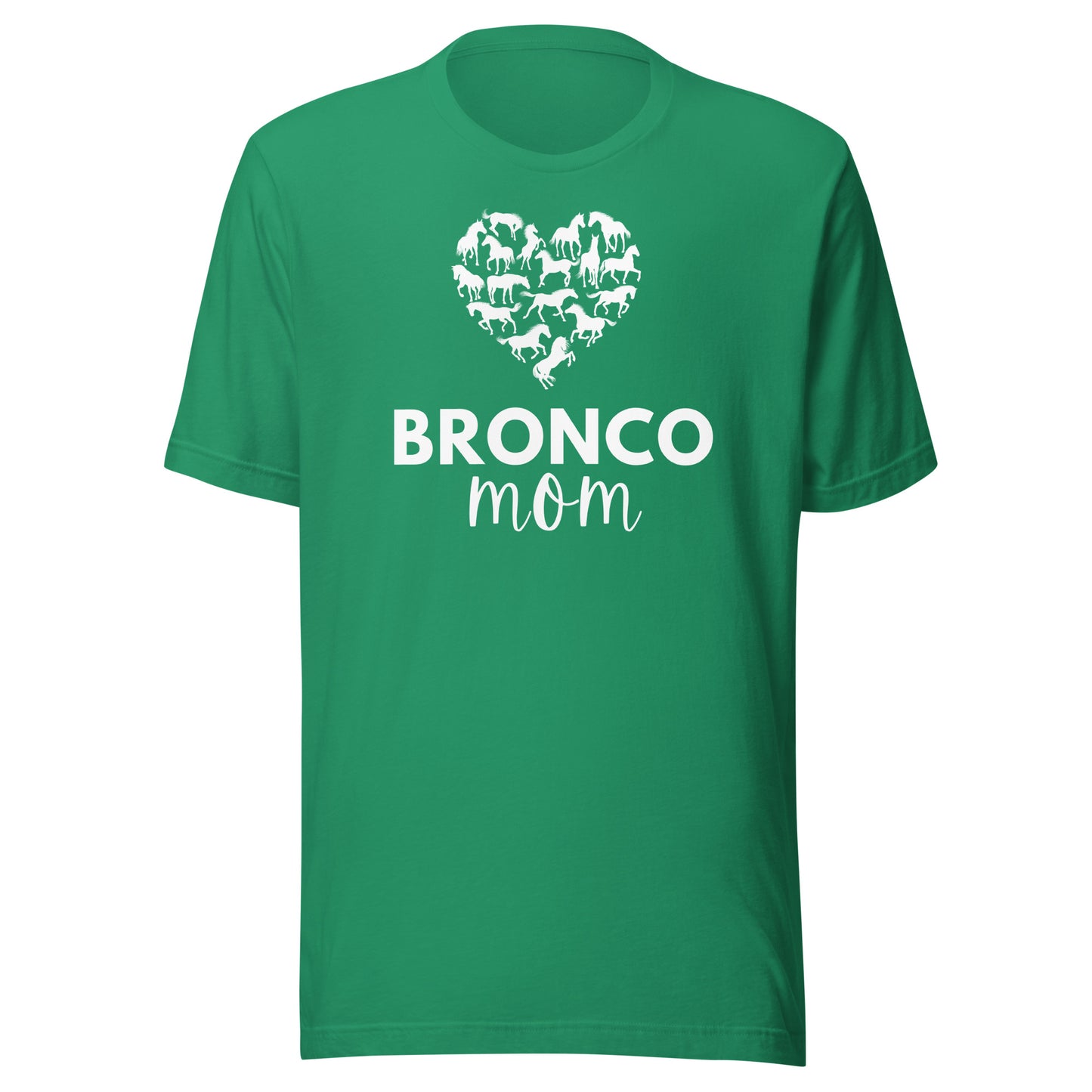 Bronco Mom Heart Unisex t-shirt