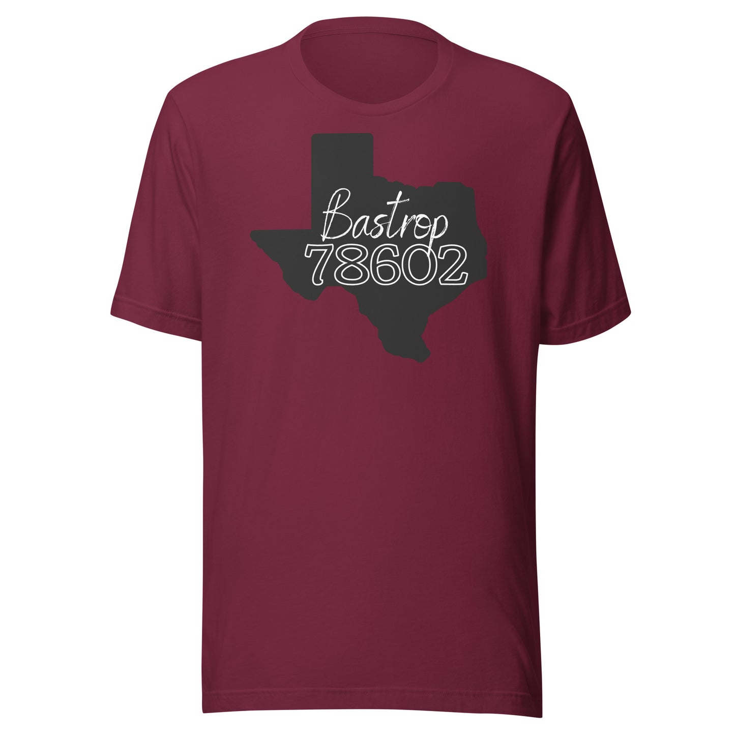 Bastrop Texas Outline Unisex t-shirt