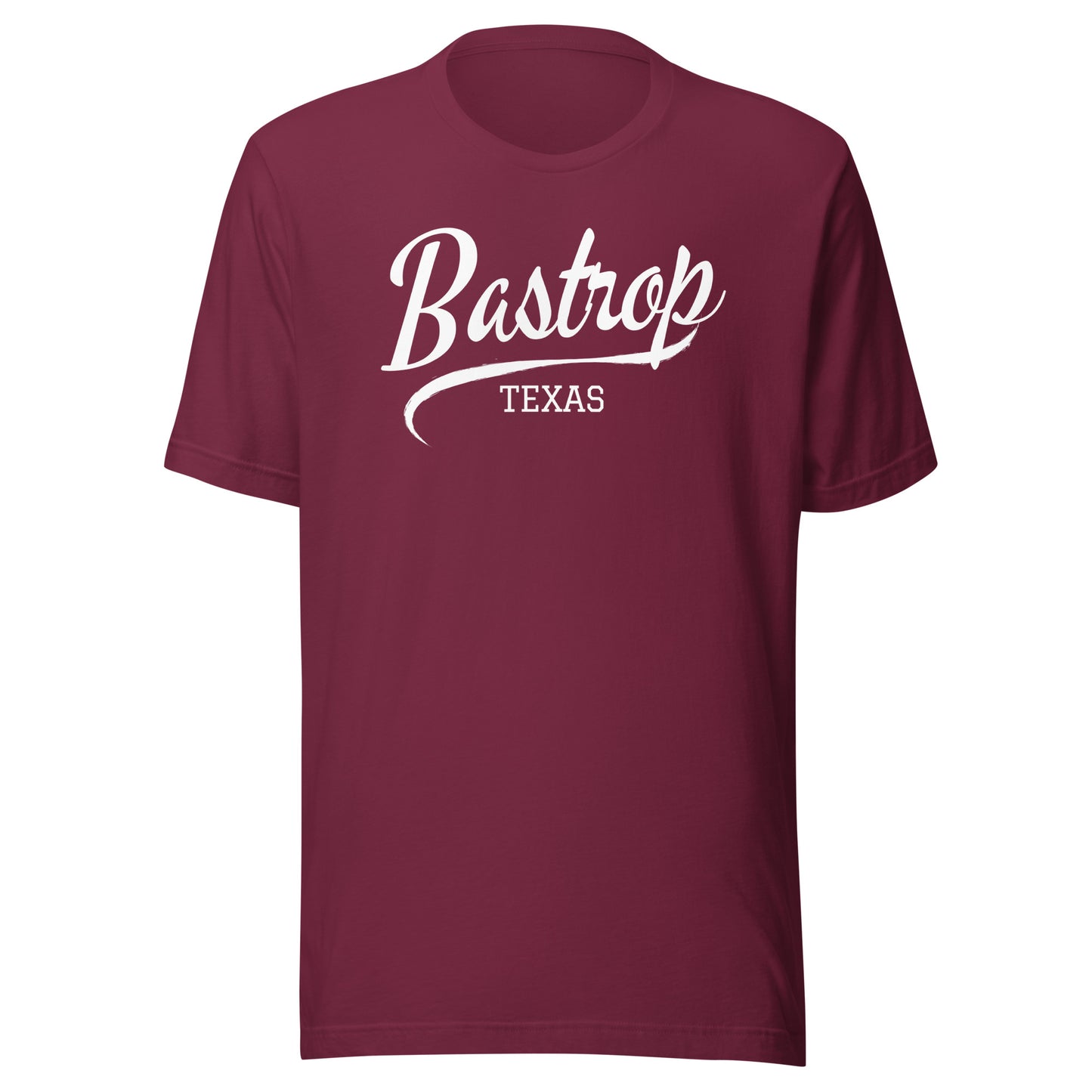 Bastrop Script Unisex t-shirt