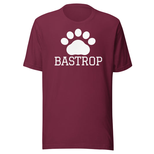 Bastrop Paw Unisex t-shirt