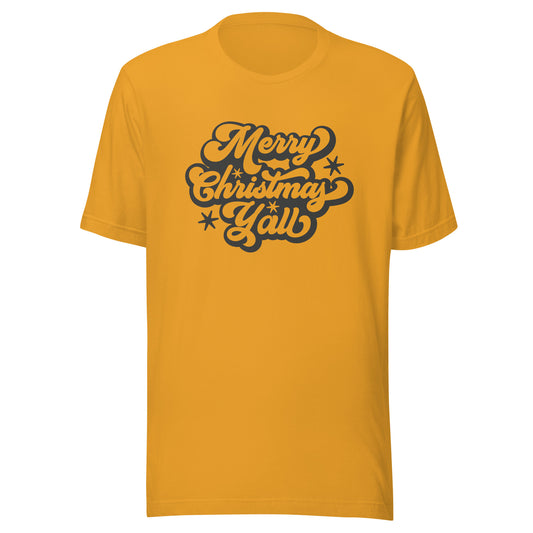 Merry Christmas Y'all Unisex t-shirt