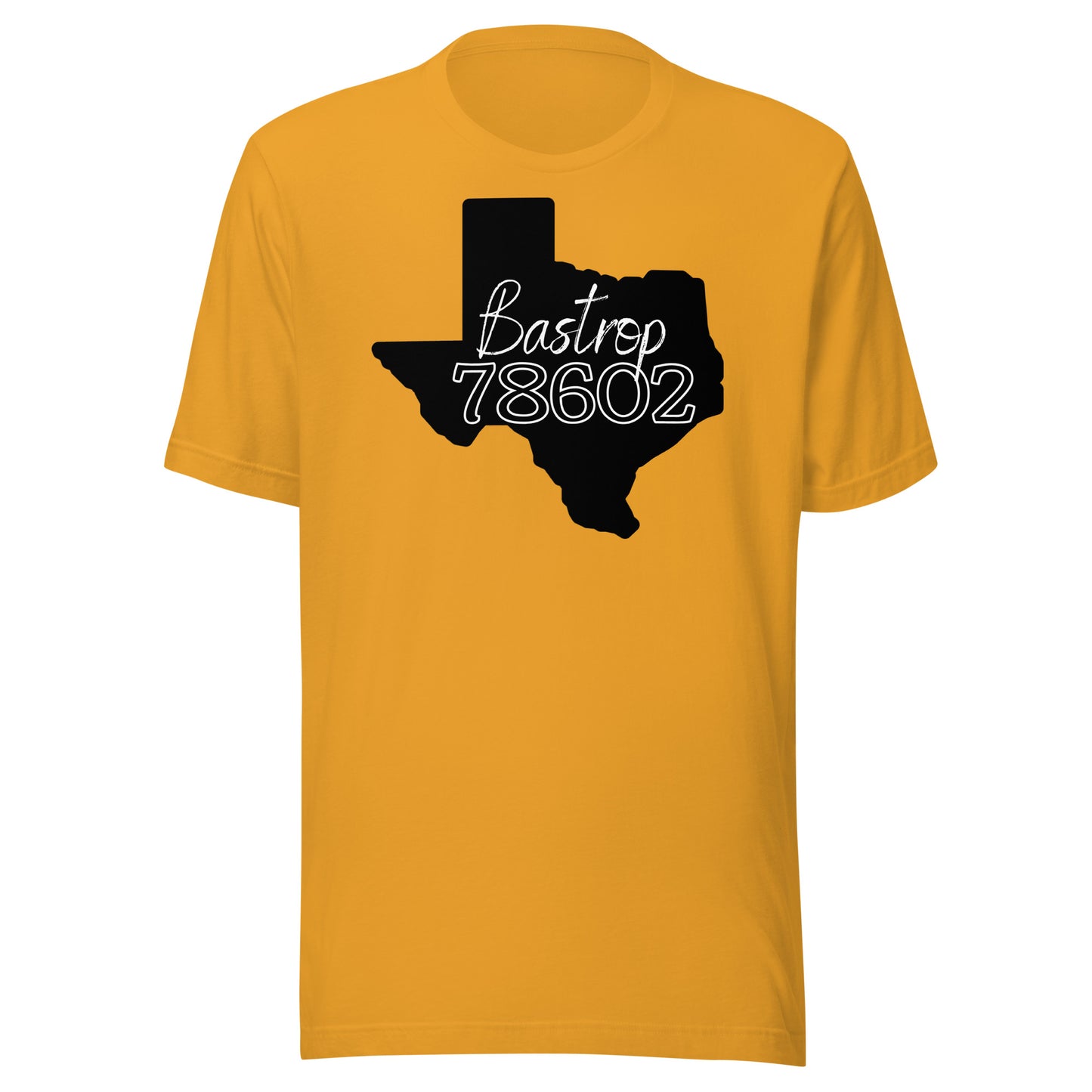 Bastrop Texas Outline Unisex t-shirt