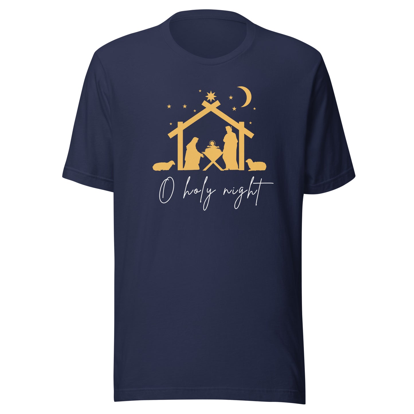 O Holy Night Manger Unisex t-shirt