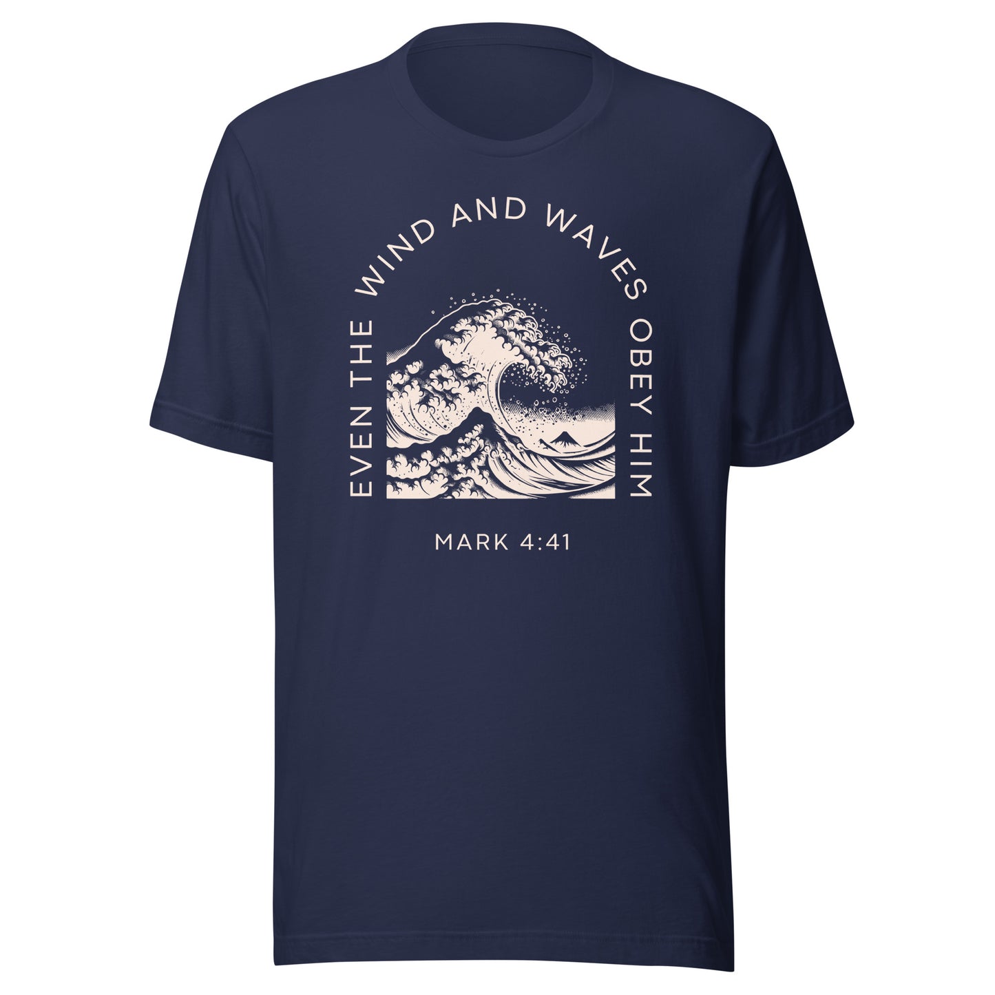 Wind and Waves Obey Unisex t-shirt