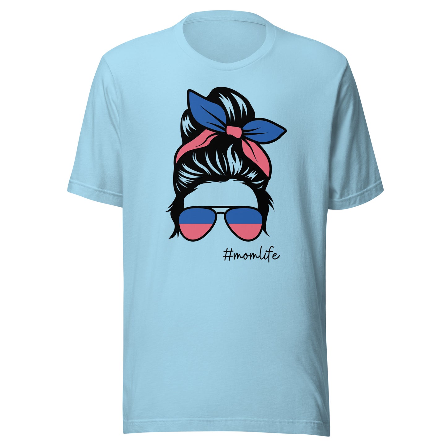 Mom Life Bun Unisex t-shirt