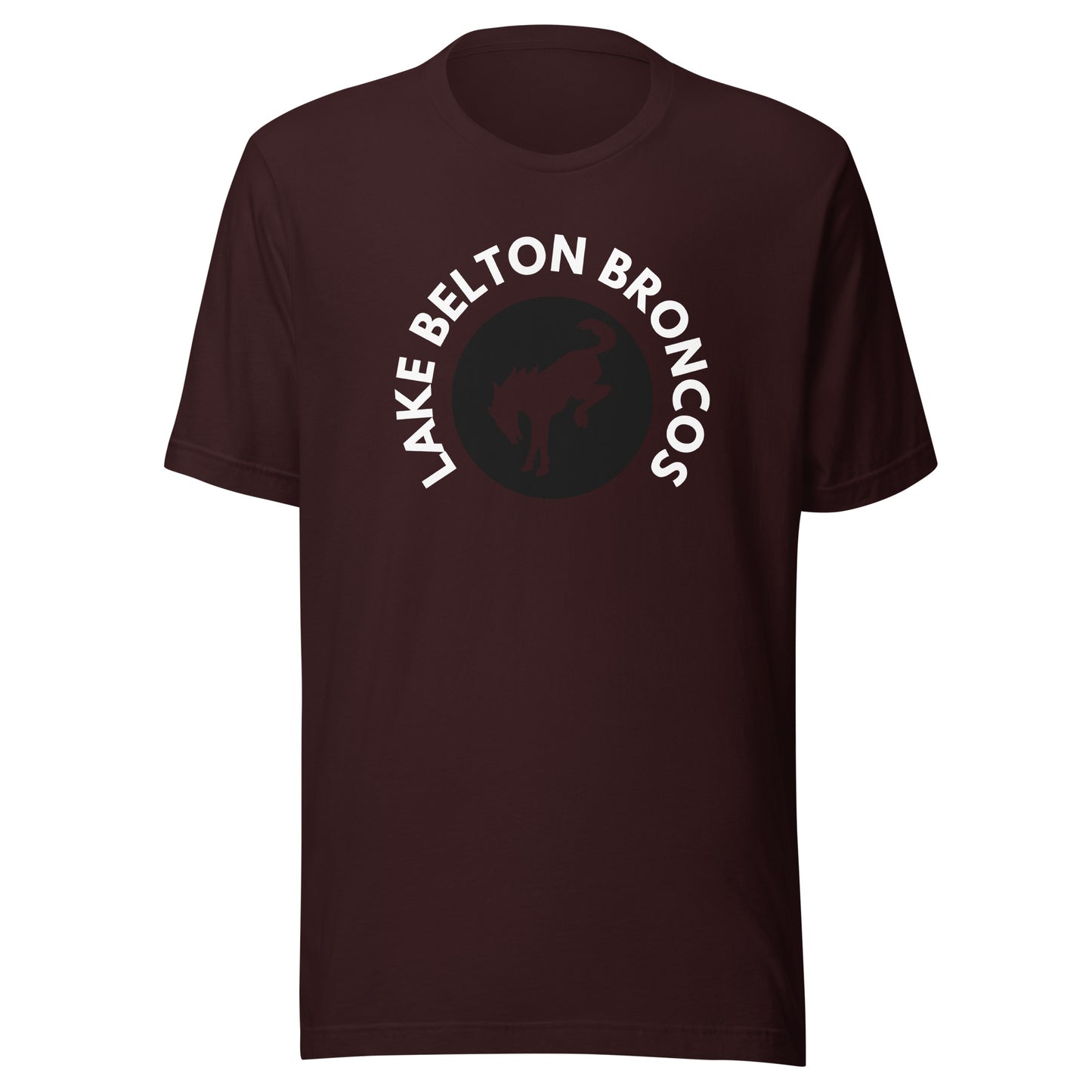 Lake Belton Kicking Broncos Unisex t-shirt