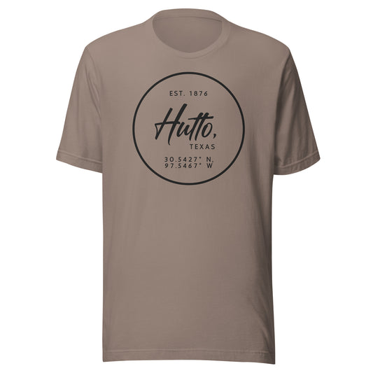 Hutto Coordinates Unisex t-shirt