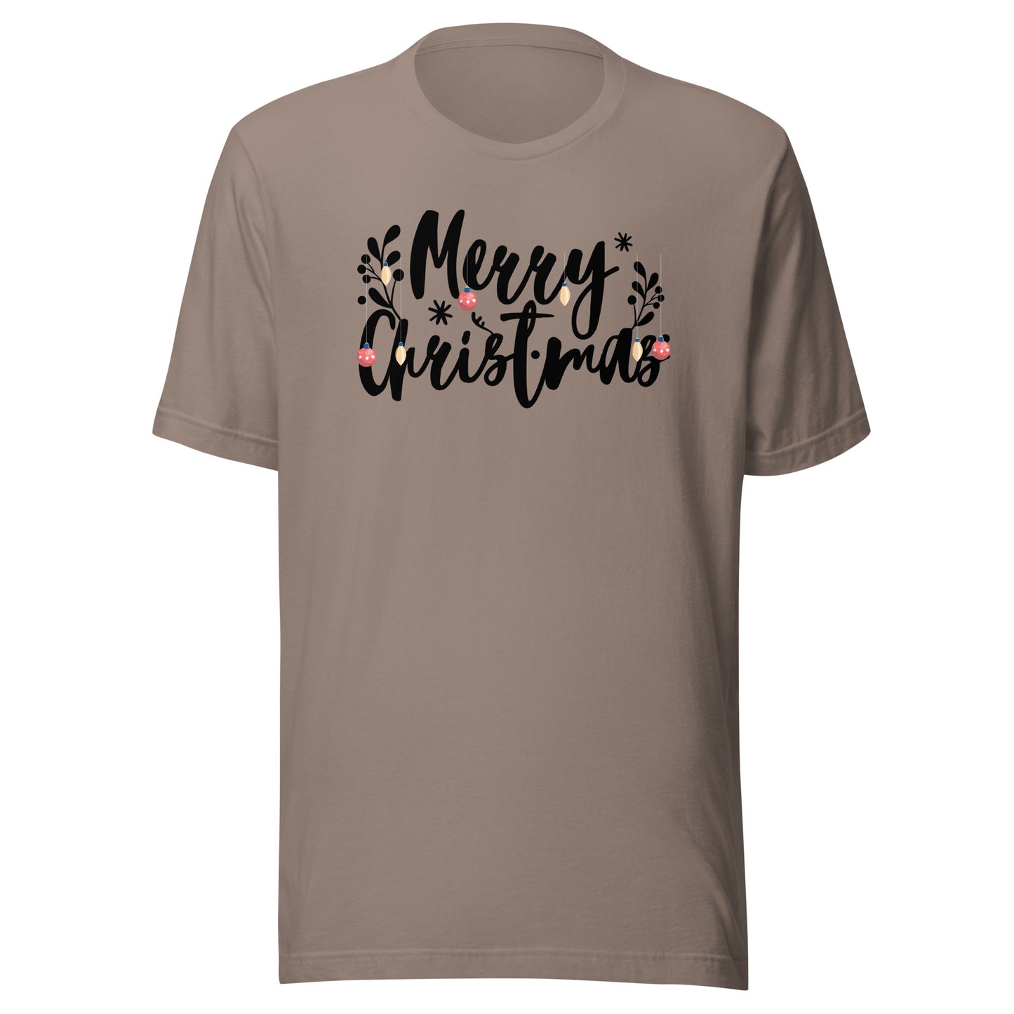 Merry Christmas Ornaments Unisex t-shirt