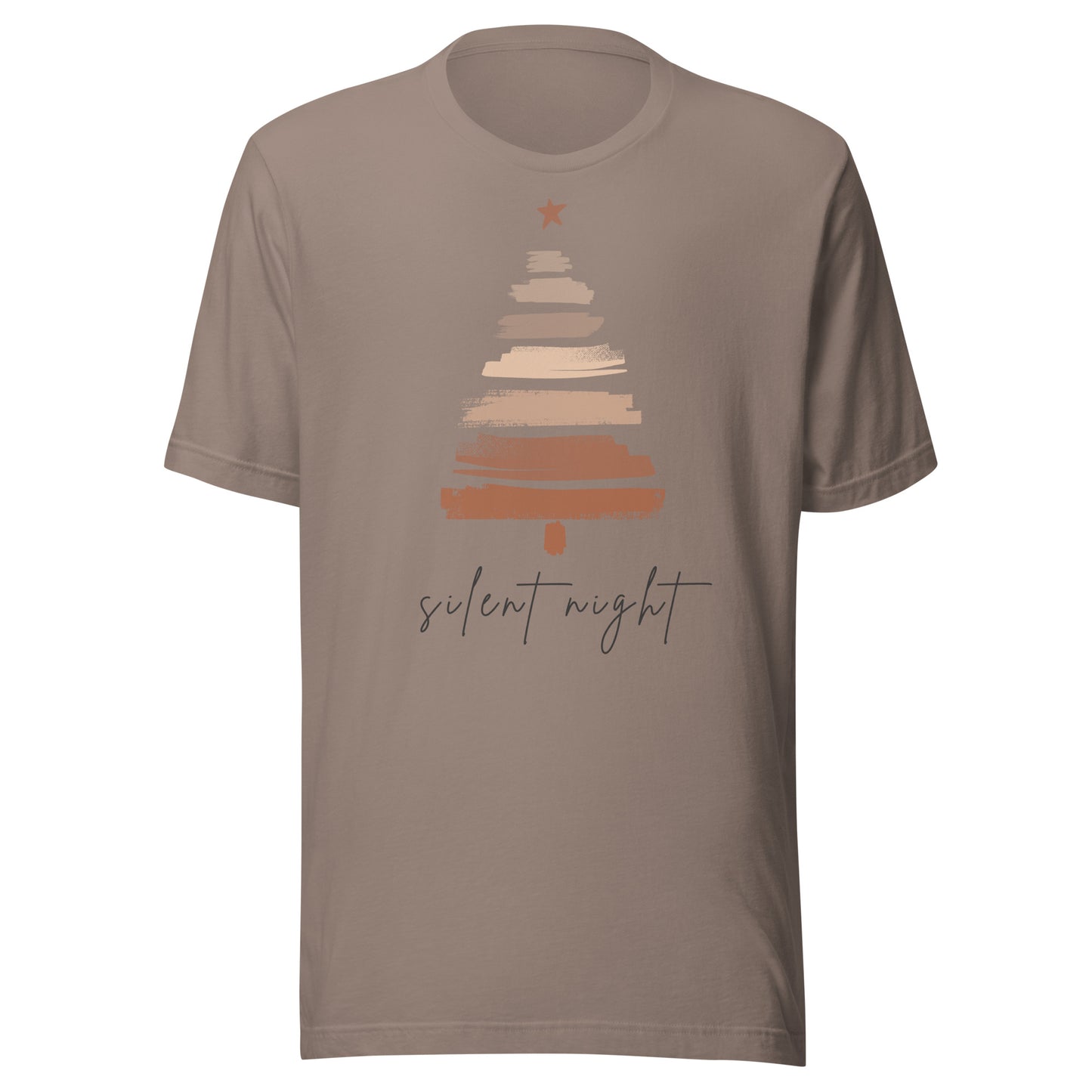 Silent Night Tree Unisex t-shirt