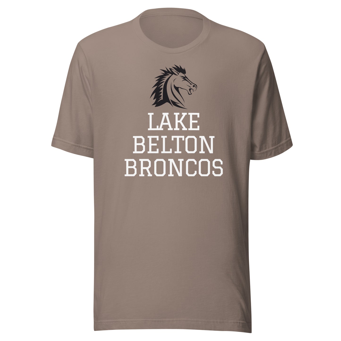 Lake Belton Broncos Block Unisex t-shirt