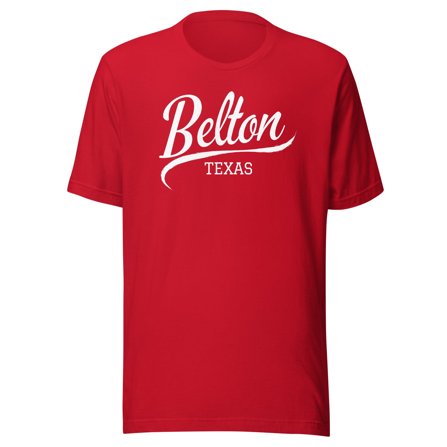 Belton Texas Script Unisex t-shirt