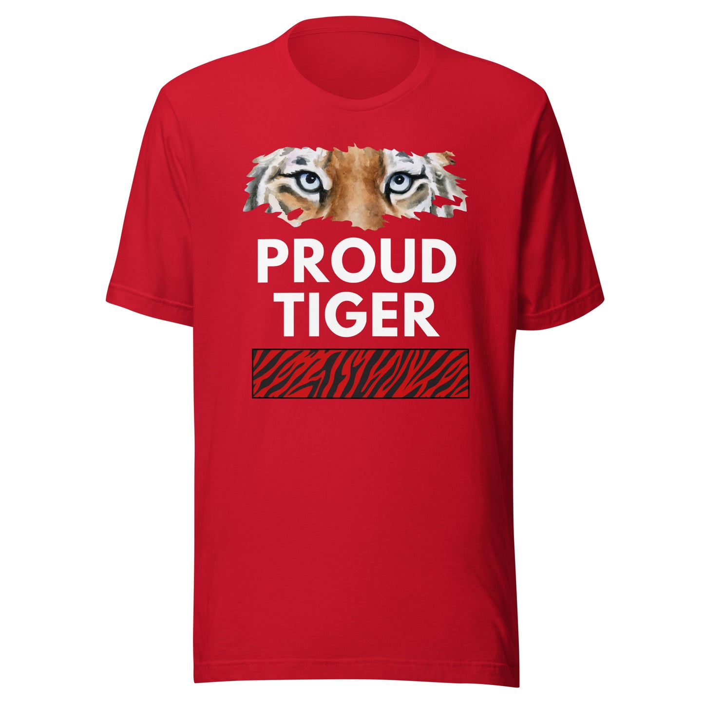 Proud Tiger Eyes Unisex t-shirt