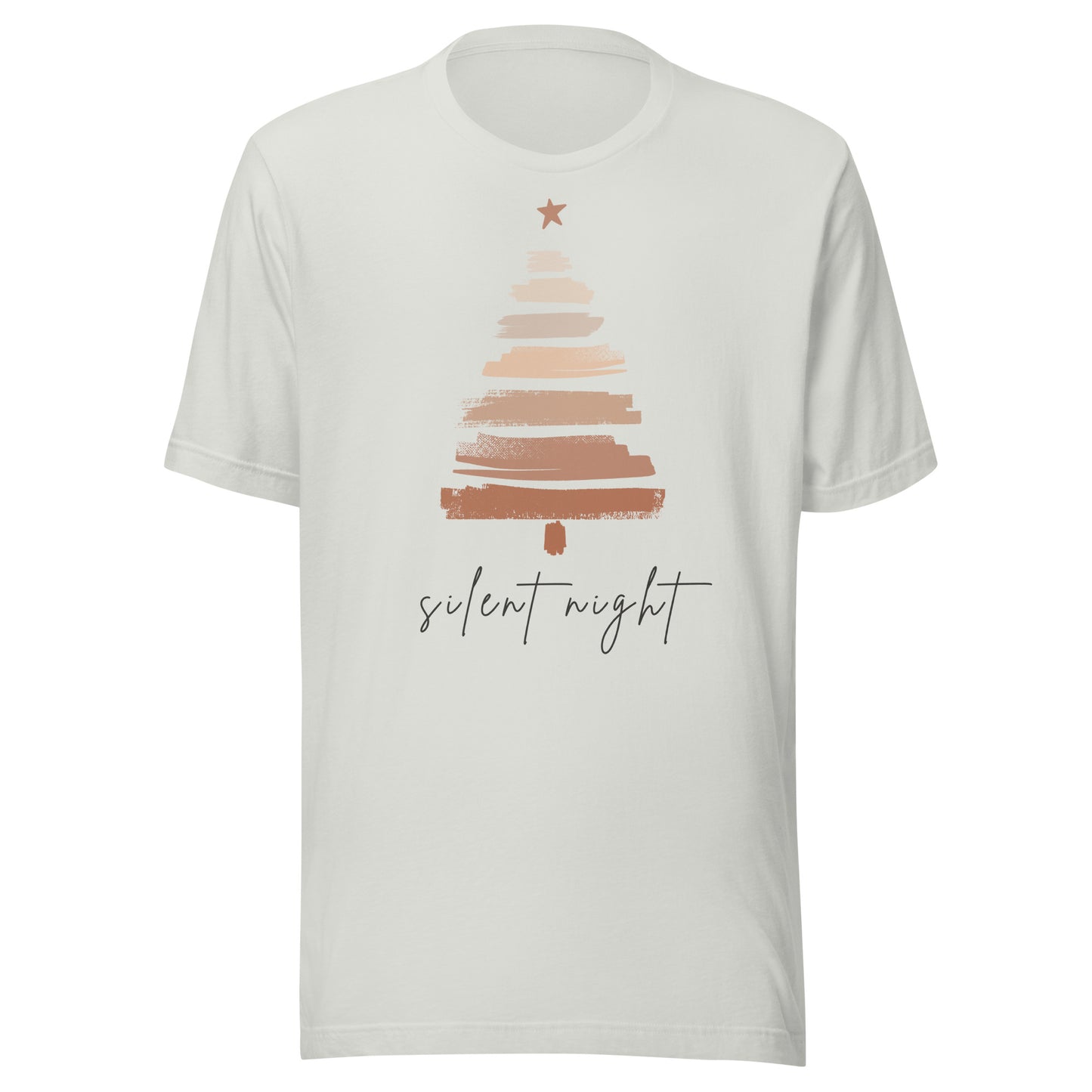 Silent Night Tree Unisex t-shirt