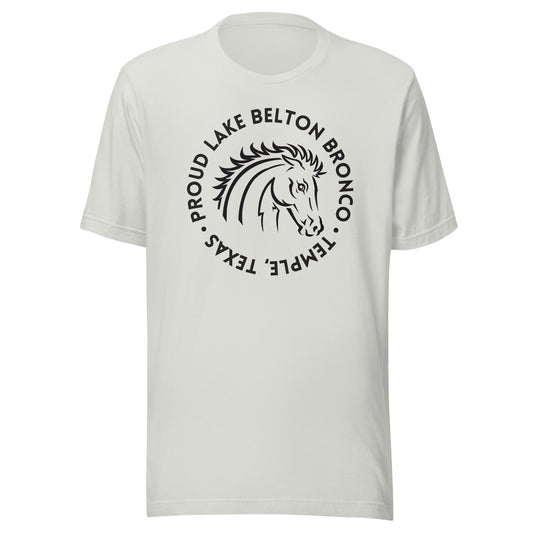 Proud Lake Belton Bronco Unisex t-shirt