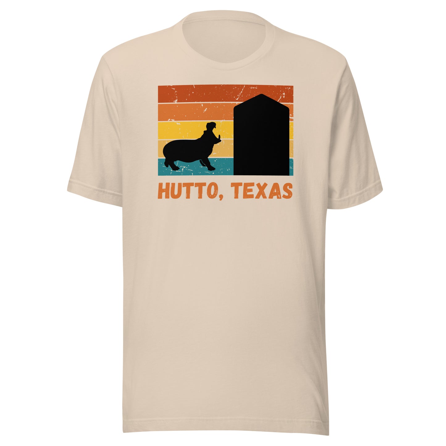 Hutto Hippo Silo Unisex t-shirt