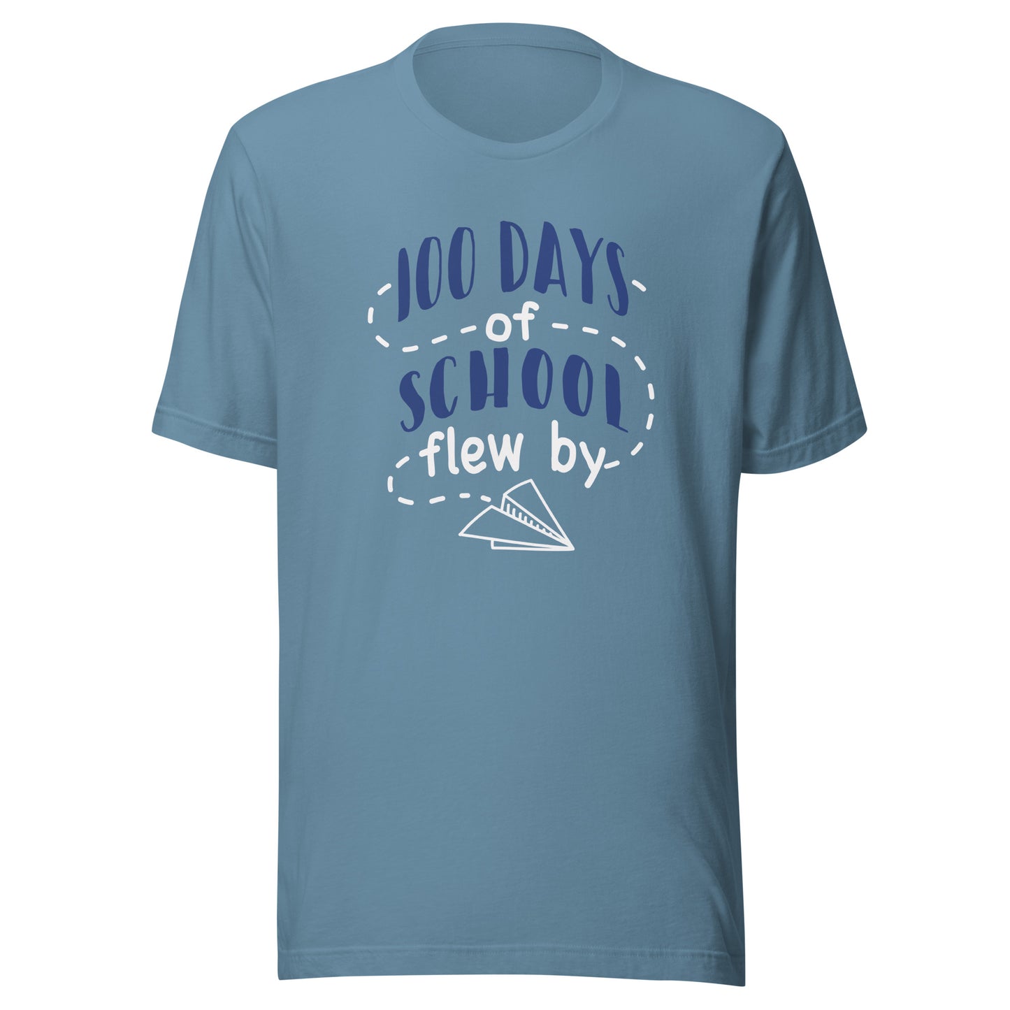 100 Days of School Flew By Unisex t-shirt