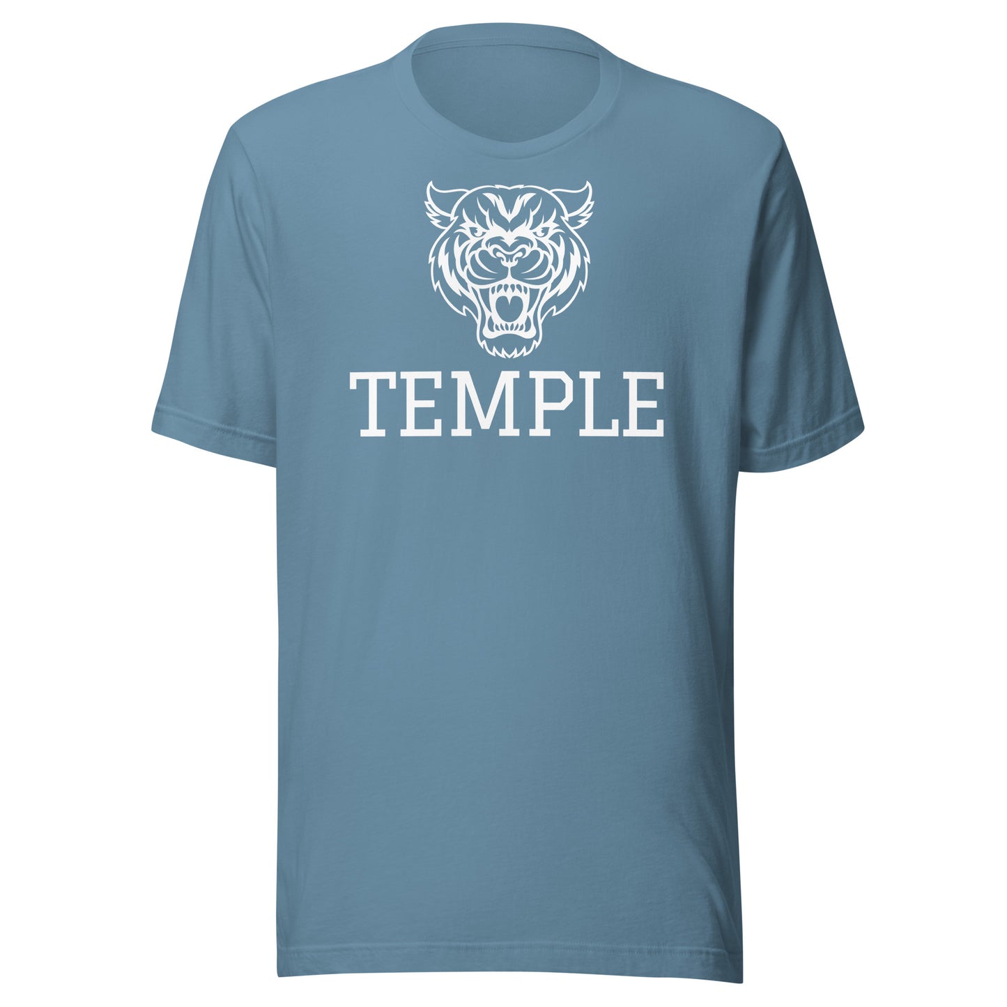 Temple Wildcat Head Unisex t-shirt