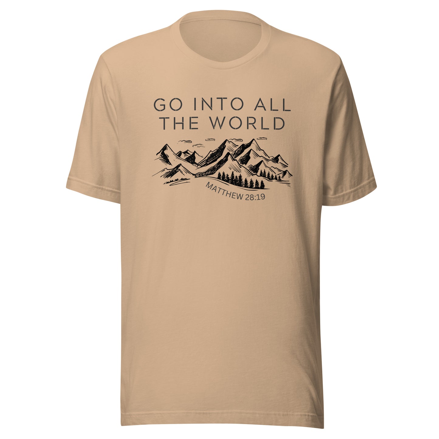 Go Into All the World Unisex t-shirt