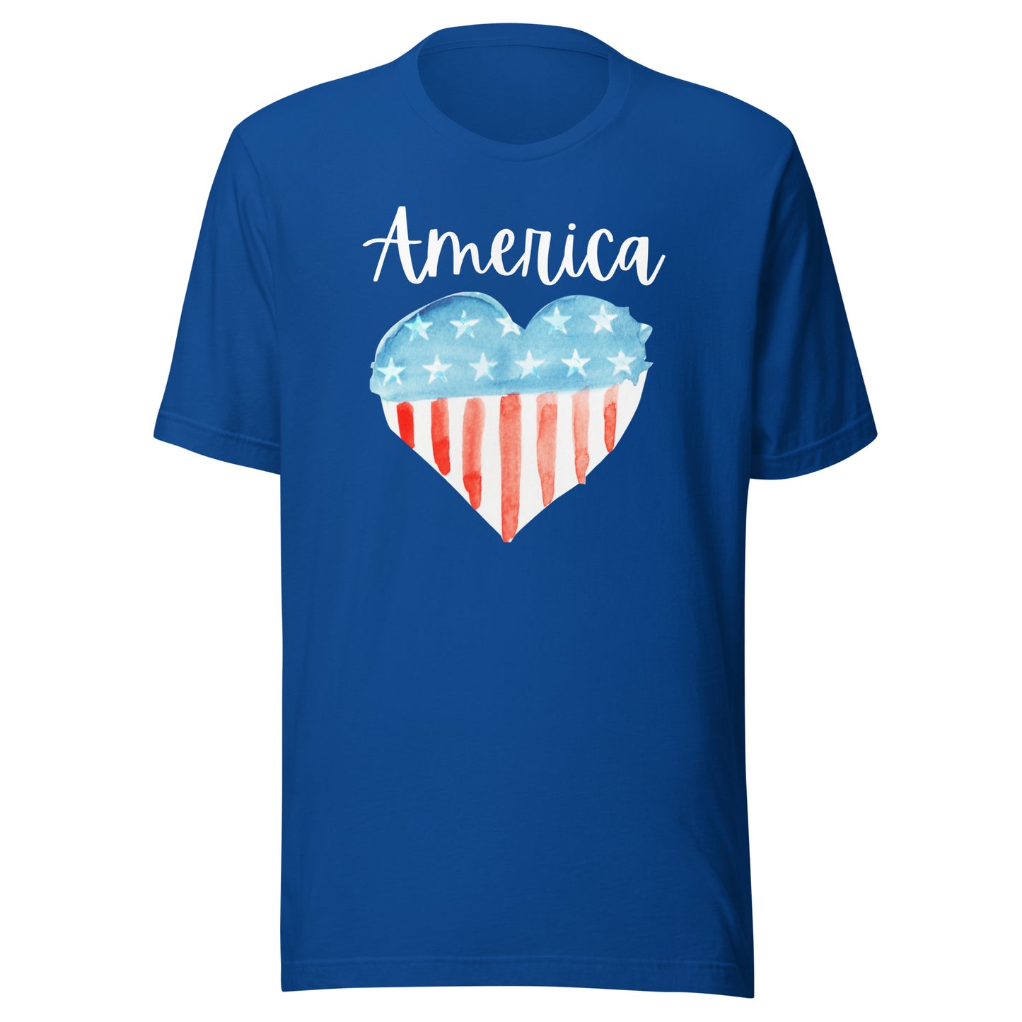 America Heart Unisex t-shirt