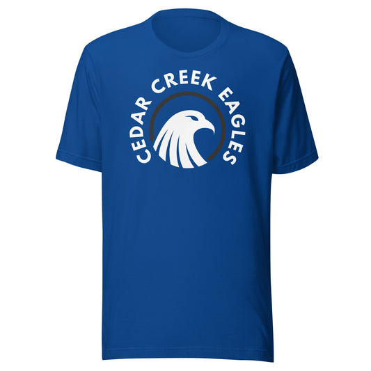 Cedar Creek Eagles Round Unisex t-shirt