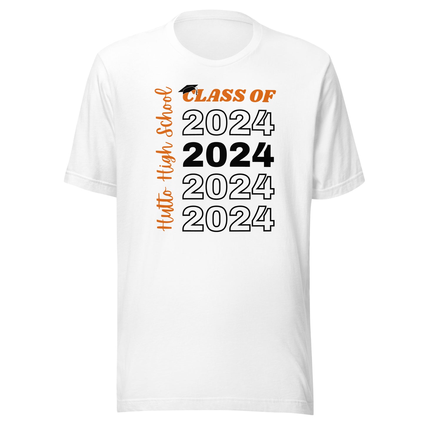 Hutto HS Class of 2024 Unisex t-shirt