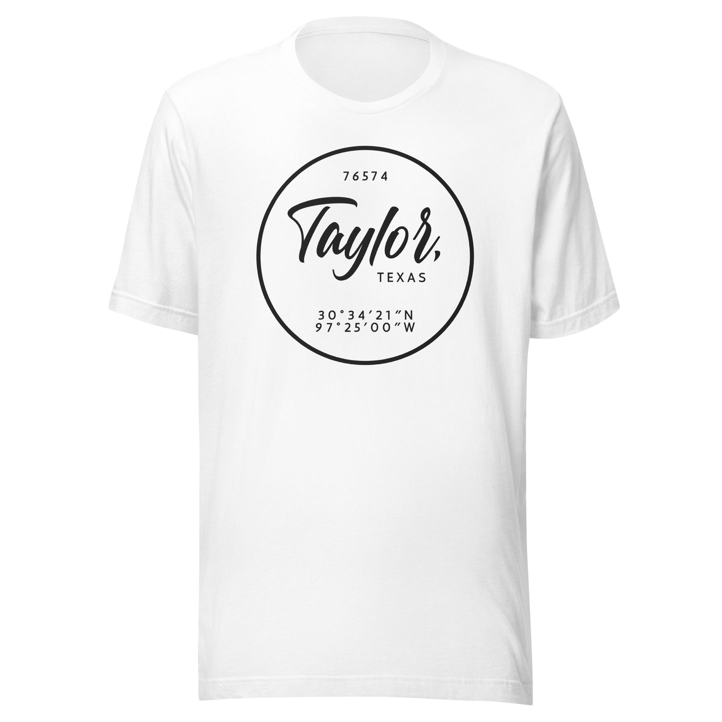 Taylor Coordinates Unisex t-shirt