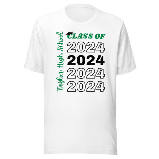 Taylor Class of 2024 Unisex t-shirt