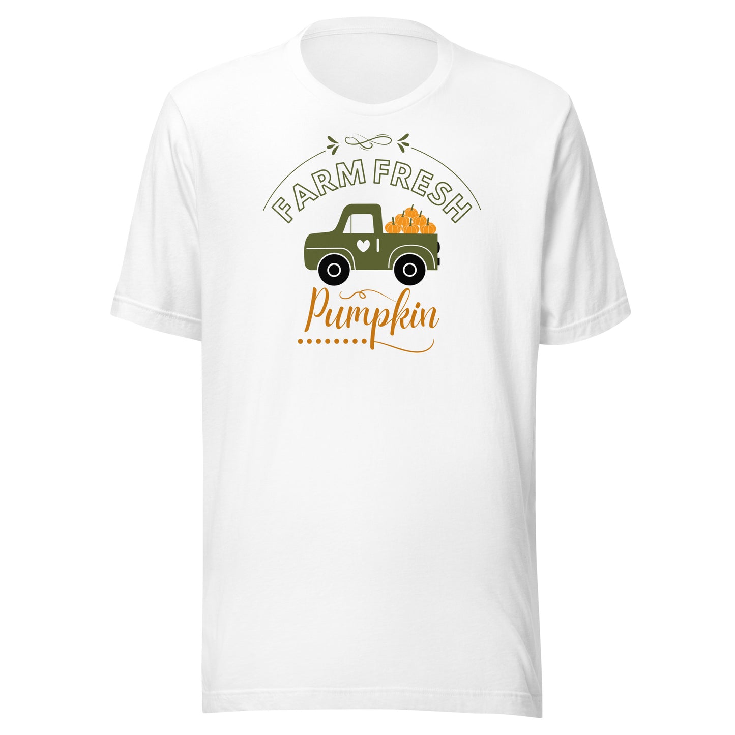 Farm Fresh Pumpkin Unisex t-shirt