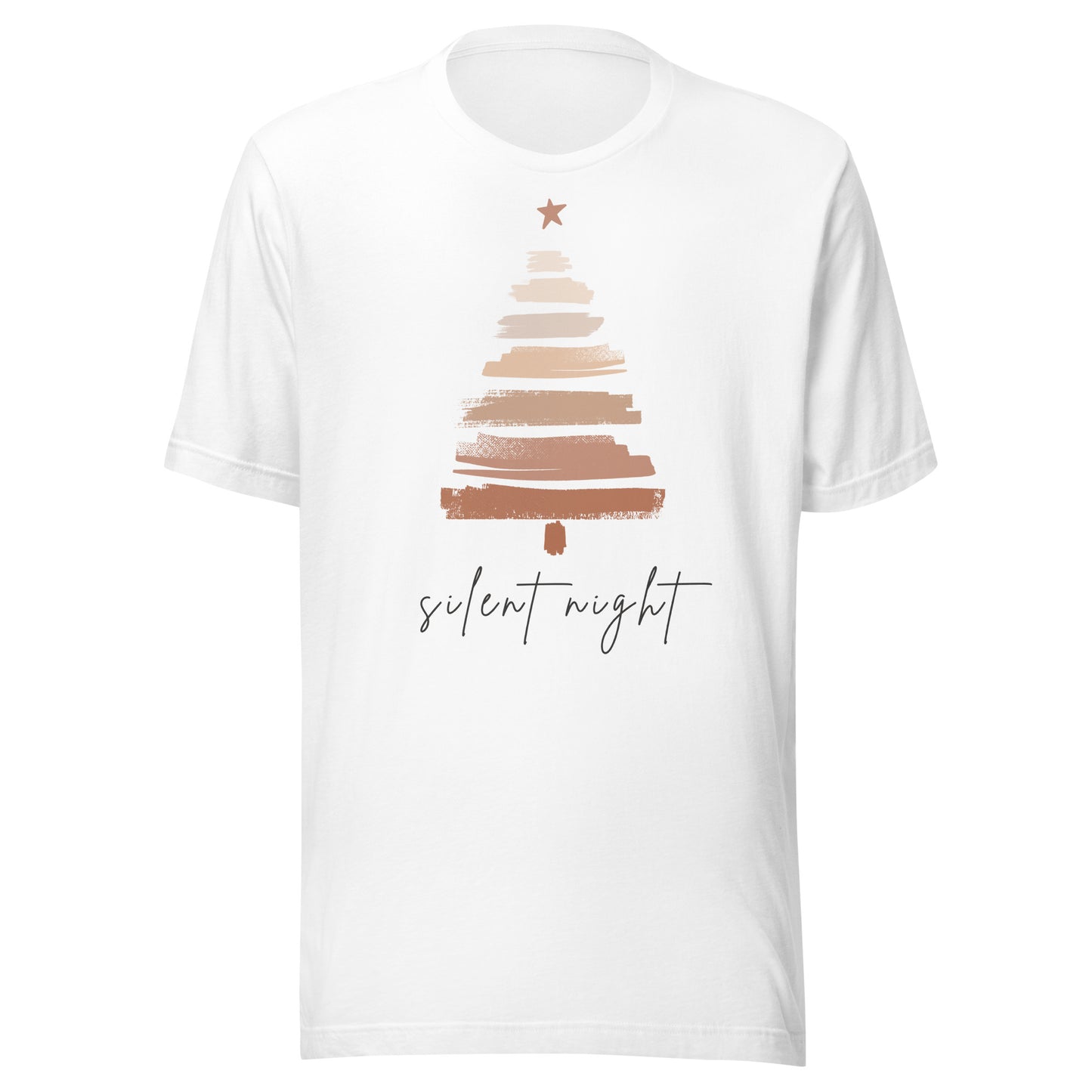 Silent Night Tree Unisex t-shirt