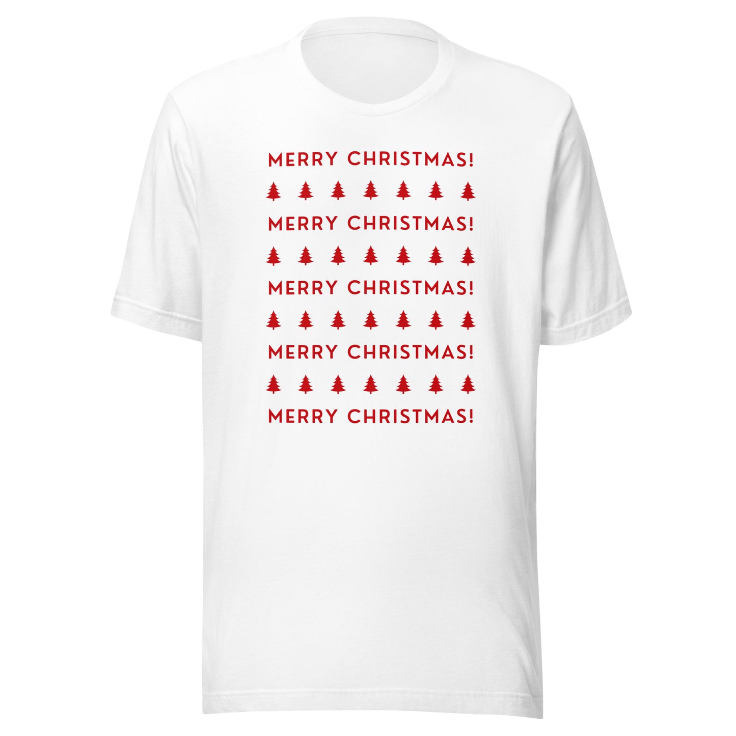 Merry Christmas x5 Unisex t-shirt